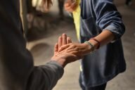 volunteer, hands, help