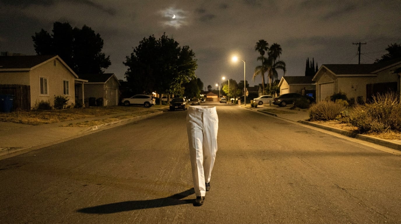 fresno nightcrawler eerie suburban stroll