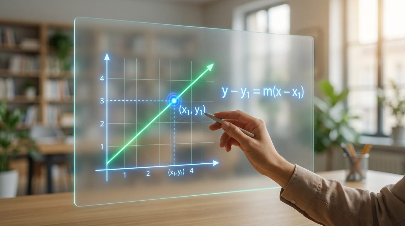 learning linear equations on a digital display