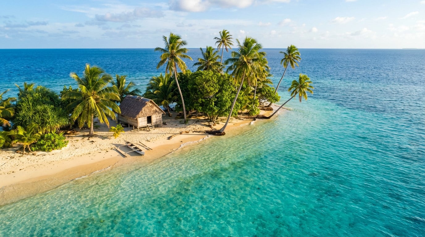 tuvalu island pristine beauty rising oceans edge